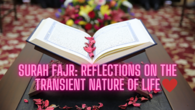 Surah Fajr: Reflections on the Transient Nature of Life