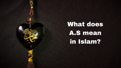 What does A.S mean in Islam?