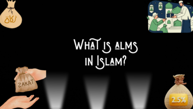 What is alms in Islam?