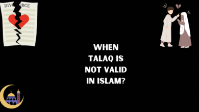 When Talaq is not valid in Islam?