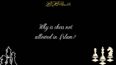 Why is chess not allowed in Islam?
