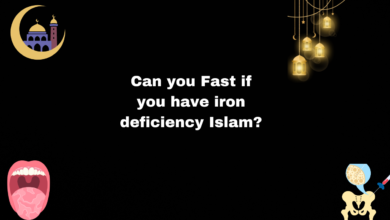 Can you Fast if you have iron deficiency Islam?