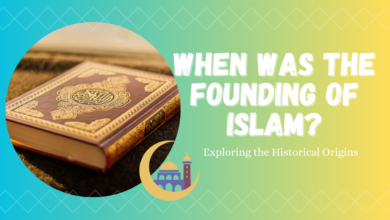 When was the founding of Islam?