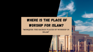 Where is the place of worship for Islam?