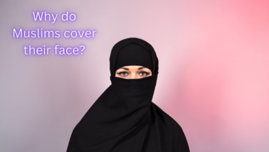 Why do Muslims cover their face?