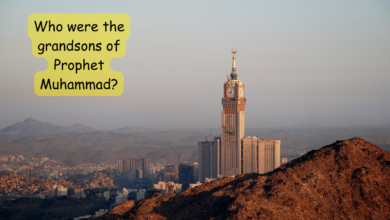 Who were the grandsons of Prophet Muhammad?