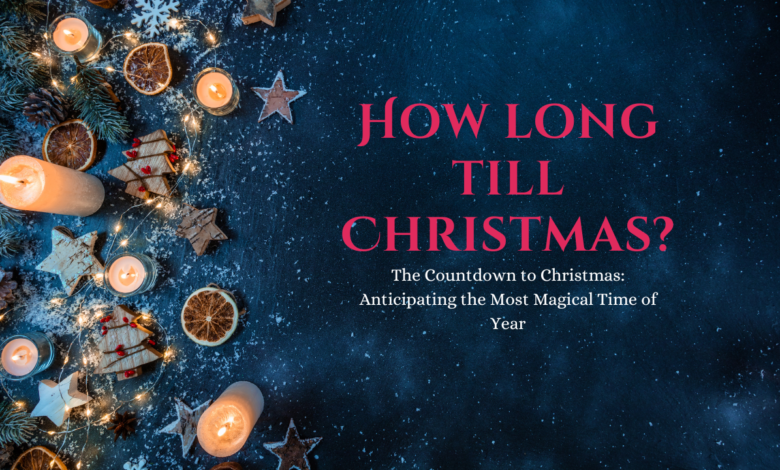 How long till Christmas?