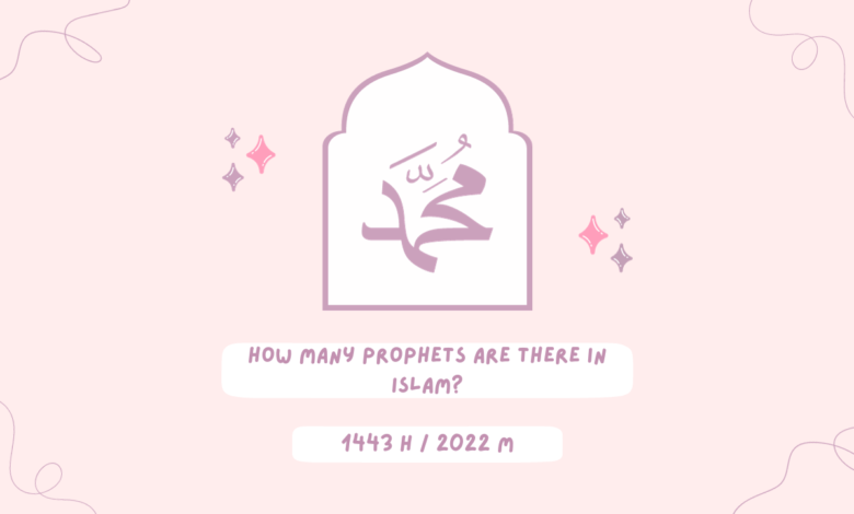 How many Prophets are there in Islam?