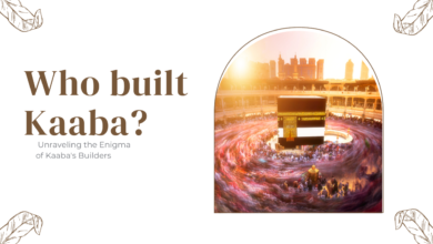 Who built Kaaba?