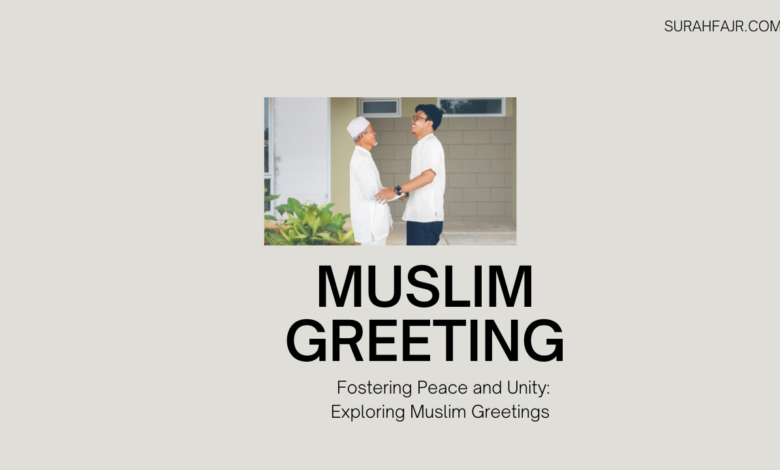 Muslim Greeting
