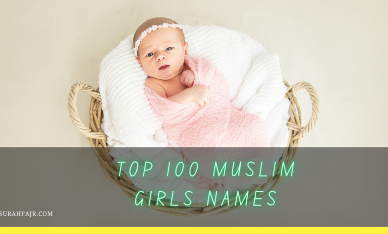 Top 100 Muslim Girls Names