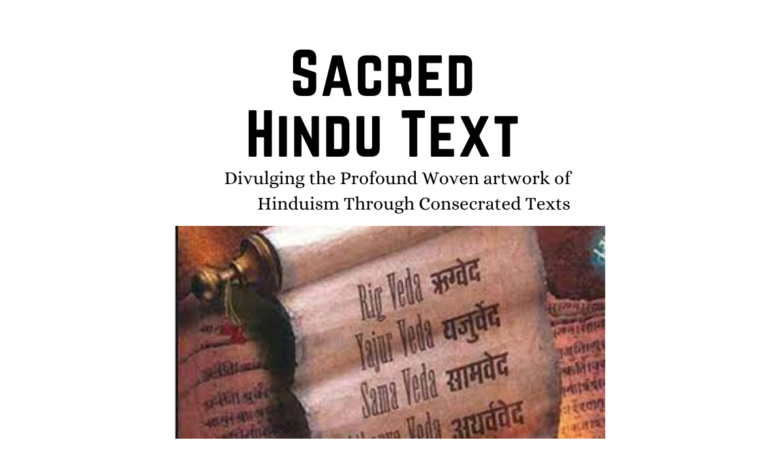 Sacred Hindu Text