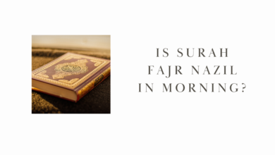 Is Surah Fajr Nazil in Morning?